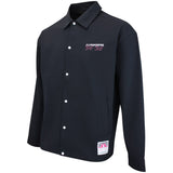 J.Lindeberg Golf Jacket - 30Y Cam Coach Overshirt - Black SH26