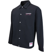 J.Lindeberg Golf Jacket - 30Y Cam Coach Overshirt - Black SH26