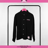 J.Lindeberg Golf Jacket - 30Y Cam Coach Overshirt - Black SH26
