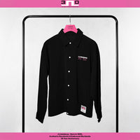 J.Lindeberg Golf Jacket - 30Y Cam Coach Overshirt - Black SH26