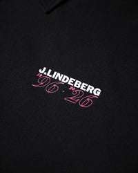 J.Lindeberg Golf Jacket - 30Y Cam Coach Overshirt - Black SH26