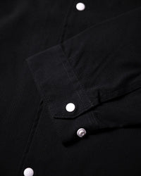 J.Lindeberg Golf Jacket - 30Y Cam Coach Overshirt - Black SH26