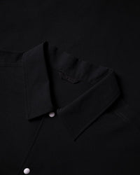 J.Lindeberg Golf Jacket - 30Y Cam Coach Overshirt - Black SH26