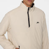 J.Lindeberg Golf Jacket - Aksel Padded SW Pro QZ - Moonbeam AW25
