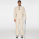 J.Lindeberg Golf Jacket - Aksel Padded SW Pro QZ - Moonbeam AW25