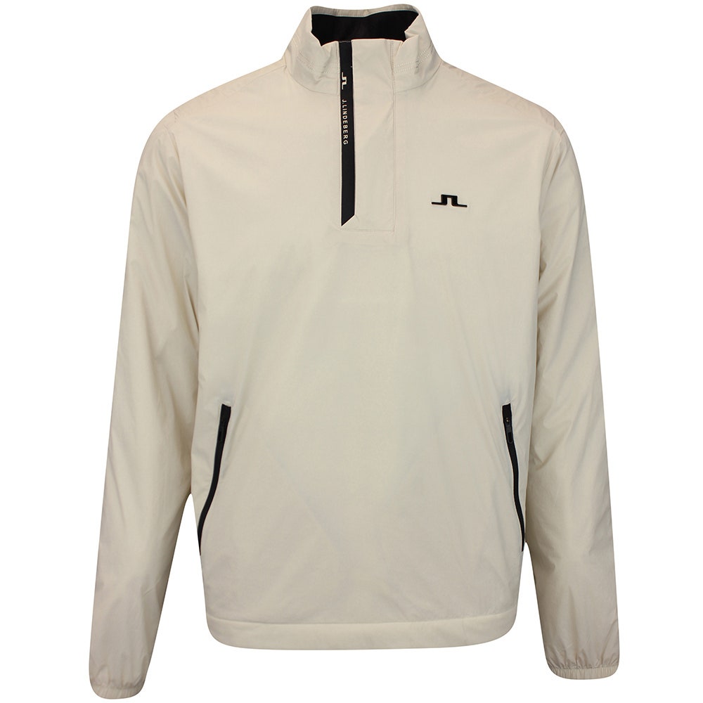 J.Lindeberg Golf Jacket - Aksel Padded SW Pro QZ - Moonbeam AW25
