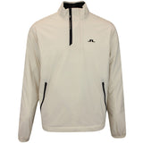 J.Lindeberg Golf Jacket - Aksel Padded SW Pro QZ - Moonbeam AW25