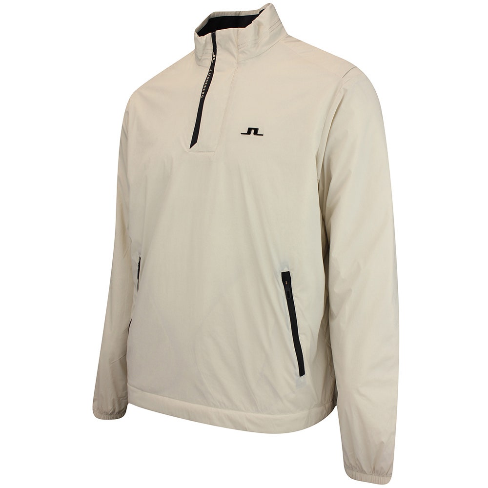 J.Lindeberg Golf Jacket - Aksel Padded SW Pro QZ - Moonbeam AW25