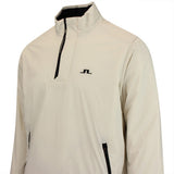 J.Lindeberg Golf Jacket - Aksel Padded SW Pro QZ - Moonbeam AW25