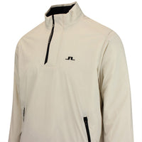 J.Lindeberg Golf Jacket - Aksel Padded SW Pro QZ - Moonbeam AW25