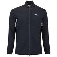 J.Lindeberg Golf Jacket - Bridge FZ Hybrid - Black AW26