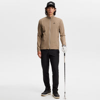 J.Lindeberg Golf Jacket - Bridge FZ Hybrid - Brindle AW26