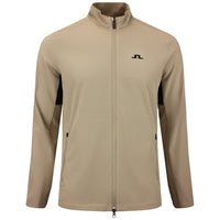J.Lindeberg Golf Jacket - Bridge FZ Hybrid - Brindle AW26