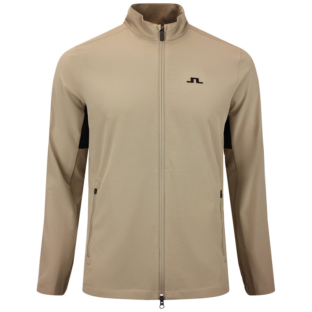 J.Lindeberg Golf Jacket - Bridge FZ Hybrid - Brindle AW26