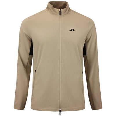 J.Lindeberg Golf Jacket - Bridge FZ Hybrid - Brindle AW26