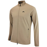 J.Lindeberg Golf Jacket - Bridge FZ Hybrid - Brindle AW26
