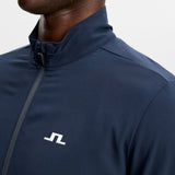 J.Lindeberg Golf Jacket - Bridge FZ Hybrid - JL Navy AW26