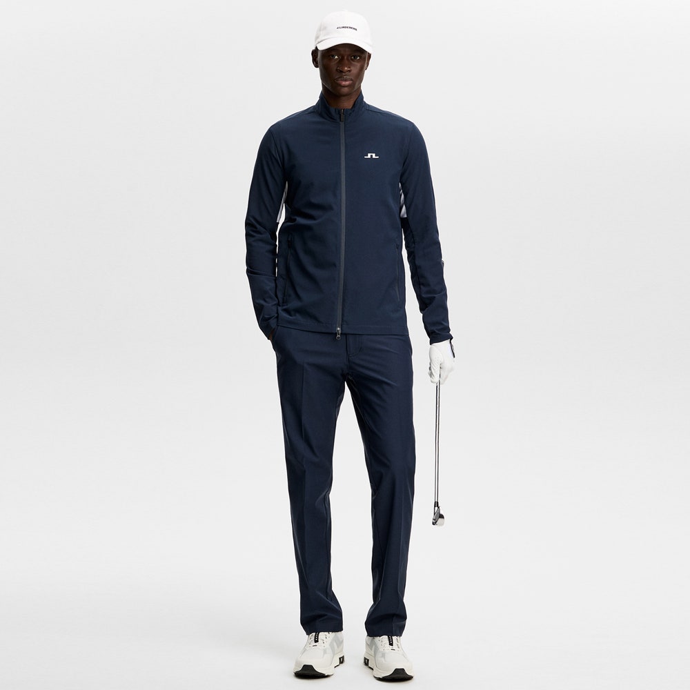 J.Lindeberg Golf Jacket - Bridge FZ Hybrid - JL Navy AW26