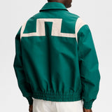 J.Lindeberg Golf Jacket - Bridger Tour Jacket - Forest Biome SS26