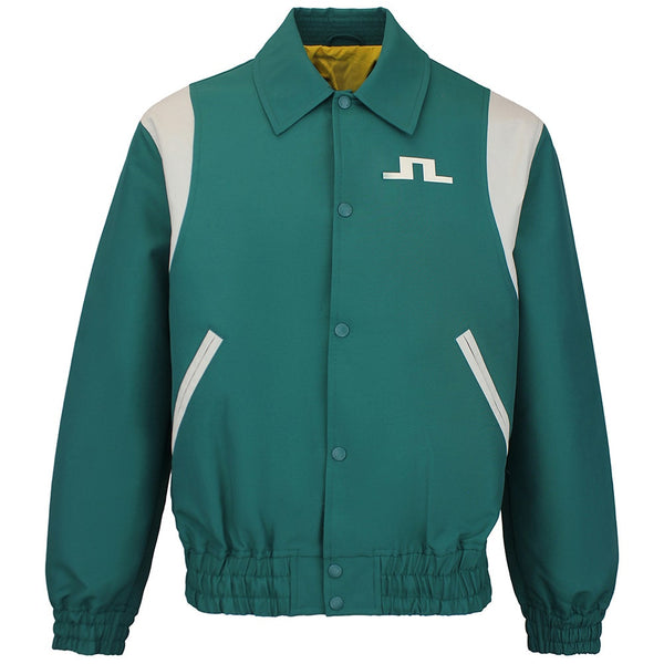J.Lindeberg Golf Jacket - Bridger Tour Jacket - Forest Biome SS26