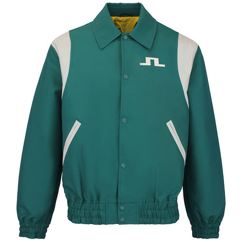 J.Lindeberg Golf Jacket - Bridger Tour Jacket - Forest Biome SS26