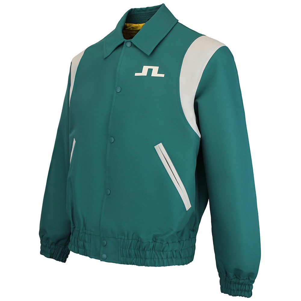 J.Lindeberg Golf Jacket - Bridger Tour Jacket - Forest Biome SS26