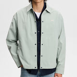 J.Lindeberg Golf Jacket - Dex Coach Overshirt - Jadeite SS26