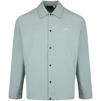 J.Lindeberg Golf Jacket - Dex Coach Overshirt - Jadeite SS26