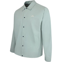 J.Lindeberg Golf Jacket - Dex Coach Overshirt - Jadeite SS26
