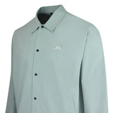 J.Lindeberg Golf Jacket - Dex Coach Overshirt - Jadeite SS26