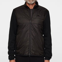 J.Lindeberg Golf Jacket - Gregory Primaloft FZ - Black AW25
