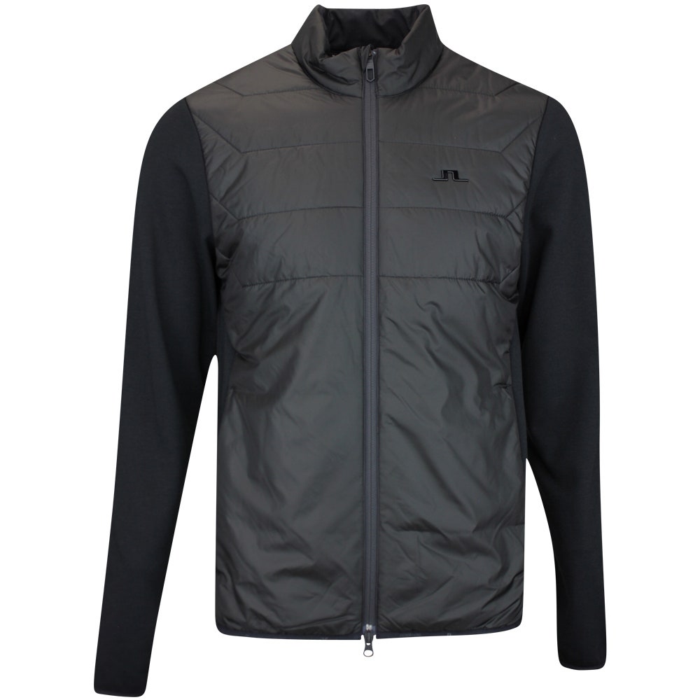 J.Lindeberg Golf Jacket - Gregory Primaloft FZ - Black AW25