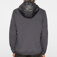 J.Lindeberg Golf Jacket - Gregory Primaloft FZ Hoodie - Asphalt AW25