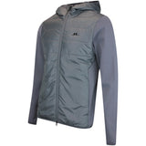 J.Lindeberg Golf Jacket - Gregory Primaloft FZ Hoodie - Asphalt AW25