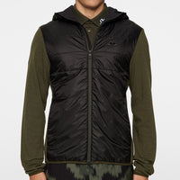 J.Lindeberg Golf Jacket - Gregory Primaloft FZ Hoodie - Forest AW25