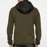 J.Lindeberg Golf Jacket - Gregory Primaloft FZ Hoodie - Forest AW25