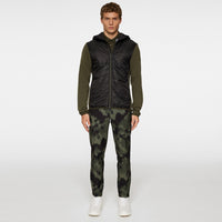 J.Lindeberg Golf Jacket - Gregory Primaloft FZ Hoodie - Forest AW25