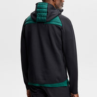J.Lindeberg Golf Jacket - Heyden Quilted Hoodie - Forest Biome AW26