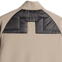 J.Lindeberg Golf Jacket - Heyden Quilted Hybrid FZ - Black SS26