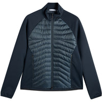 J.Lindeberg Golf Jacket - Heyden Quilted Hybrid FZ - JL Navy AW26