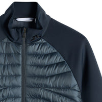 J.Lindeberg Golf Jacket - Heyden Quilted Hybrid FZ - JL Navy AW26