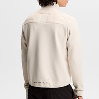 J.Lindeberg Golf Jacket - Heyden Quilted Hybrid FZ - Moonbeam SS26