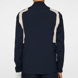 J.Lindeberg Golf Jacket - Jacs Stretch Wind Pro FZ - JL Navy AW25