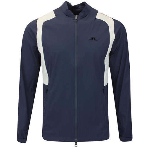J.Lindeberg Golf Jacket - Jacs Stretch Wind Pro FZ - JL Navy AW25