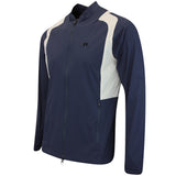 J.Lindeberg Golf Jacket - Jacs Stretch Wind Pro FZ - JL Navy AW25