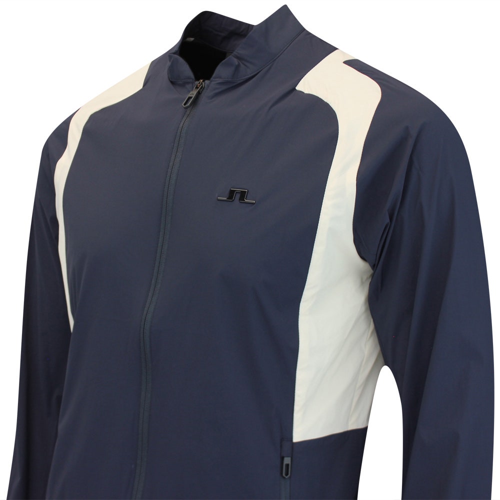 J.Lindeberg Golf Jacket - Jacs Stretch Wind Pro FZ - JL Navy AW25