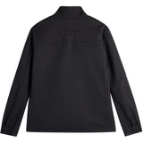 J.Lindeberg Golf Jacket - Johnny Softshell FZ - Black AW26