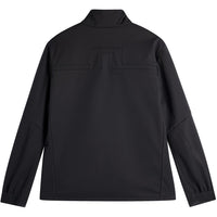 J.Lindeberg Golf Jacket - Johnny Softshell FZ - Black AW26