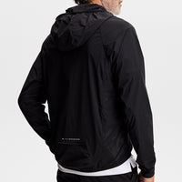 J.Lindeberg Golf Jacket - Merrick Windblock Hoodie FZ - Black SS26