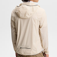 J.Lindeberg Golf Jacket - Merrick Windblock Hoodie FZ - Moonbeam SS26